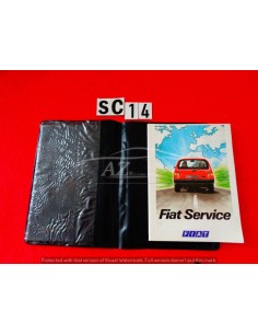 Libretto con cover Service Fiat stampato n°603.71.161 2