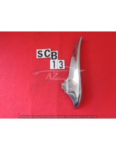 Puntale codino modanatura terminale cromato acciaio Fiat...