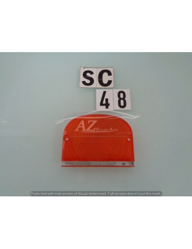 Trasparente Fanale Posteriore arancio Fiat 616...