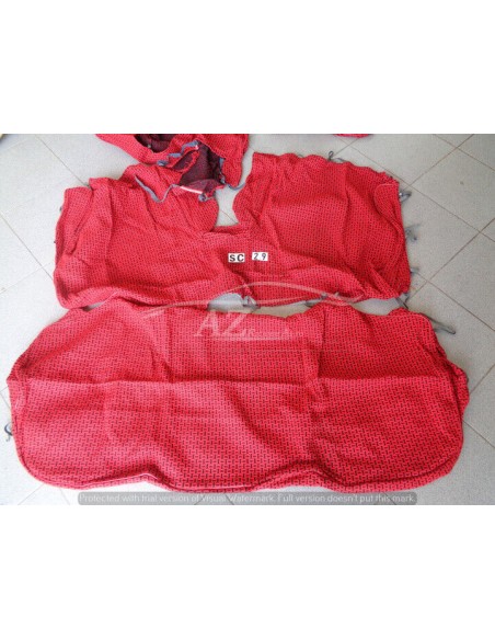 Fodere sedili coprisedili Lancia Delta con bracciolo