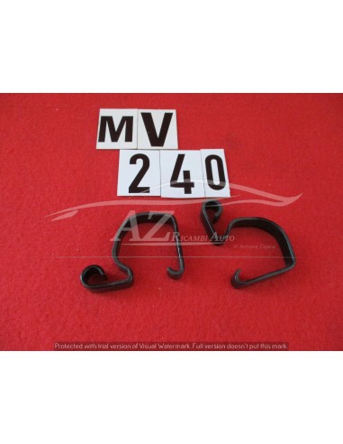 Coppia gancio molletta chiusura scatola filtro per fiat -  Az Ricambi  Sei alla ricerca di ricambi per la tua auto d’epoca?