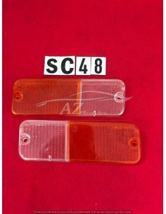 Trasparente plastica Fanalino anteriore Fiat 131 coppia...