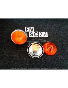 Fanalino anteriore Fiat 1100 103 Leart 2319 arancio coppia 