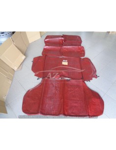 Fodere sedili coprisedili Fiat 127 confort 2 porte rosso...