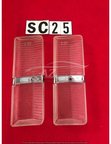 Trasparente plastica Fanalino anteriore coppia...