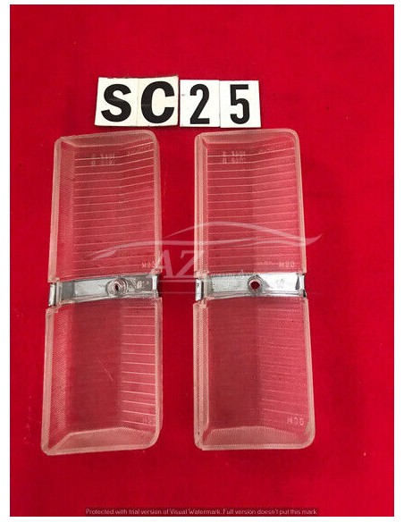 Trasparente plastica Fanalino anteriore coppia Leart Fiat 125