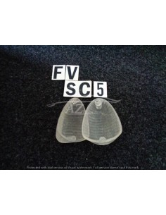 Plastica trasparente fanale freccia anteriore Autobianchi bianchina pv230 coppia -  Az Ricambi  Sei alla ricerca di ricambi p... 2