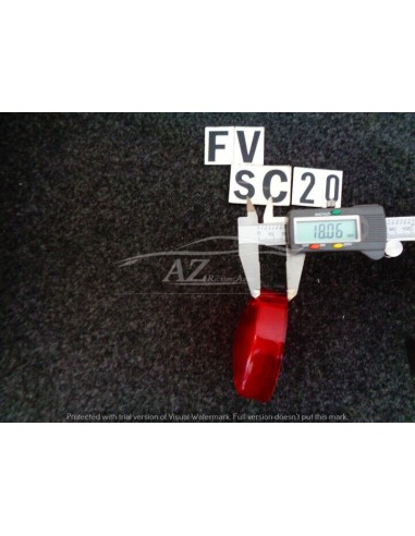 Plastica trasparente fanale posteriore Leart...