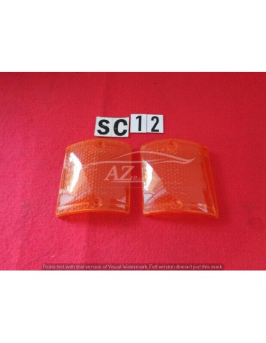 Trasparente plastica Fanalino anteriore coppia...