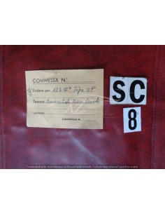 Fodere sedili coprisedili Fiat 127 2° tipo 3 porte rosso meraldo venato -  Az Ricambi  Sei alla ricerca di ricambi per la tua... 2