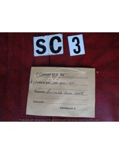 Fodere sedili coprisedili Fiat 127 special 3 porte rosso smeraldo venato -  Az Ricambi  Sei alla ricerca di ricambi per la tu... 2