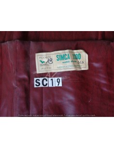 Fodere sedili coprisedili Talbot simca 1100 gls rosso smeraldo -  Az Ricambi  Sei alla ricerca di ricambi per la tua auto d’e... 2