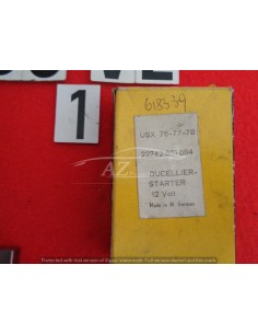 Spazzole Ducellier motorino avviamento motore usx 767778... 2