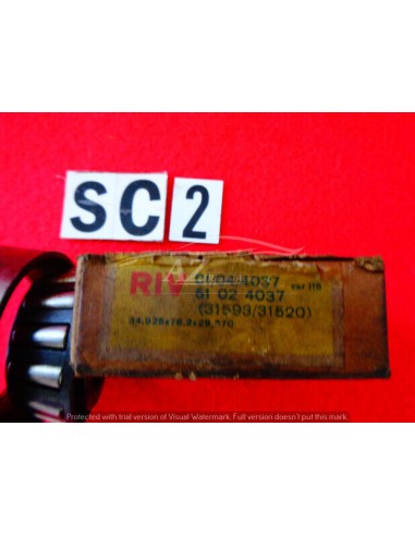 Cuscinetto Riv 34,925x76,2x29,370 01/04/4037 31593 31520 -  Az Ricambi  Sei alla ricerca di ricambi per la tua auto d’epoca?