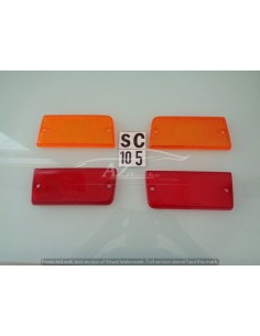 Trasparente Fanale Posteriore coppia altissimo Fiat 131