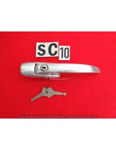 Maniglia porta in alluminio Fiat 600 T 850 T con chiave -  Az Ricambi  Sei alla ricerca di ricambi per la tua auto d’epoca?