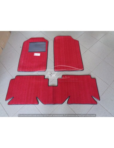 Tappetini Tappeti in moquette rossa Lancia Delta 1.3 1.5 621166 -  Az Ricambi  Sei alla ricerca di ricambi per la tua auto d’...