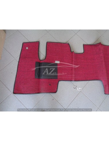 Tappetino Tappeto in moquette rossa Lancia Beta...