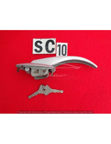 Maniglia porta in alluminio Fiat 600 T 850 T con chiave -  Az Ricambi  Sei alla ricerca di ricambi per la tua auto d’epoca?