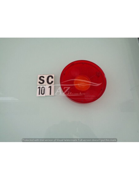 Trasparente Fanale Posteriore Fiat om autocarro rimorchi veralux 30185