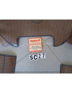 Tappetini Tappeti in gomma Ford Capri 2° serie 1.3 1.5... 2