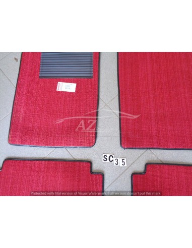 Tappetini Tappeti in moquette rossa Lancia Delta 1.3 1.5 621166 -  Az Ricambi  Sei alla ricerca di ricambi per la tua auto d’...