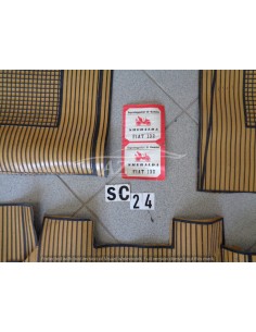 Tappetini Tappeti in gomma beige Fiat 132 -  Az Ricambi  Sei alla ricerca di ricambi per la tua auto d’epoca? 2