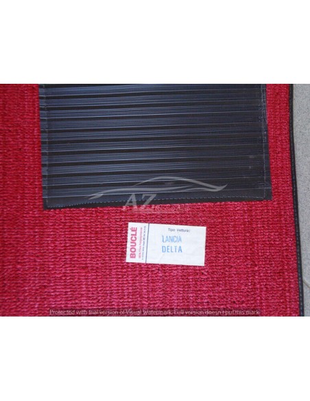 Tappetini Tappeti in moquette rossa Lancia Delta 1.3 1.5 621166 -  Az Ricambi  Sei alla ricerca di ricambi per la tua auto d’...