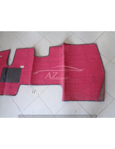Tappetino Tappeto in moquette rossa Lancia Beta...