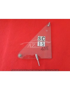 Vetro girevole deflettore sx Fiat 128