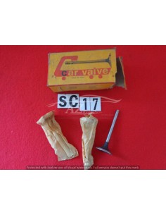 Valvola valvole aspirazione Fiat 125 41,5-8-17 Set 3 pezzi