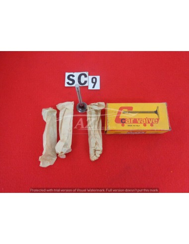 Valvola valvole scarico Fiat 127 2S Set 4 pezzi
