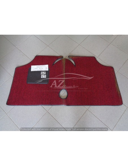 Tappeto singolo in moquette rosso Innocenti mini -  Az Ricambi  Sei alla ricerca di ricambi per la tua auto d’epoca?