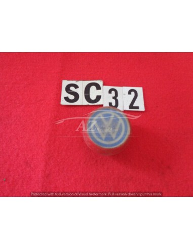 Pomello leva cambio in plastica rosso Volkswagen