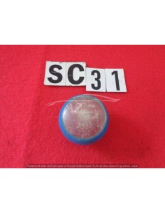 Pomello leva cambio in plastica Blu segno zodiacale cancro