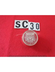 Pomello leva cambio in plastica rosso Renault foro da 5mm