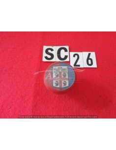 Pomello leva cambio in plastica rosso cagliari foro da 5mm