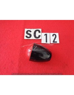 Pomello leva cambio in plastica rosso nero