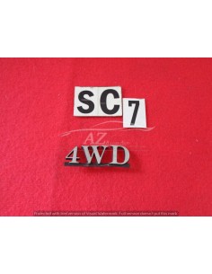 Logo targhetta Fregio Lancia Autobianchi 4WD