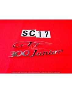 Logo targhetta Fregio Alfa Romeo GT 1300 junior 