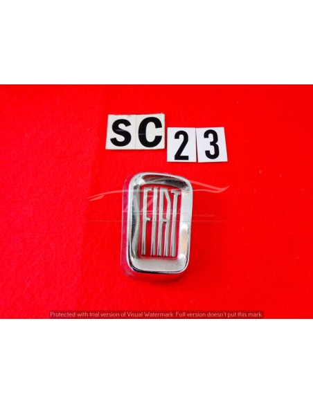 Logo targhetta Fregio in metallo Fiat anteriore -  Az Ricambi  Sei alla ricerca di ricambi per la tua auto d’epoca?