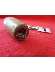 Pomello leva cambio in legno con filetto da 8mm 2