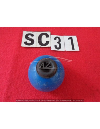 Pomello leva cambio in plastica Blu segno...