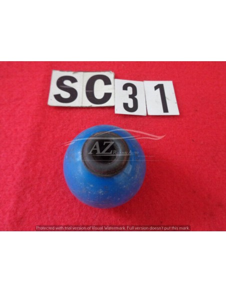 Pomello leva cambio in plastica Blu segno zodiacale cancro