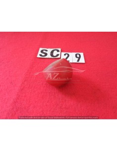 Pomello leva cambio in plastica rosso Alfa Romeo foro da 5mm 2