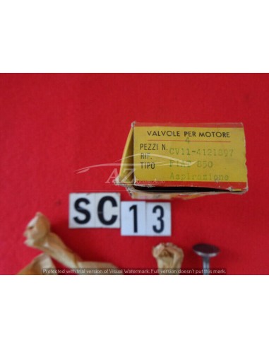 Valvola valvole aspirazione Fiat 850 27-7-92 Set 4 pezzi -  Az Ricambi  Sei alla ricerca di ricambi per la tua auto d’epoca?