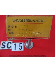 Valvola aspirazione Alfa-Romeo Giulia 1600 1750 41-9-17,5... 2