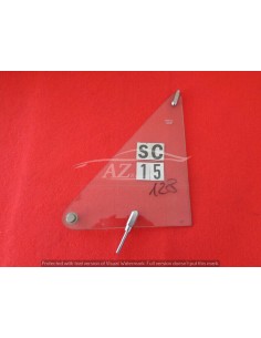 Vetro girevole deflettore sx Fiat 128 2