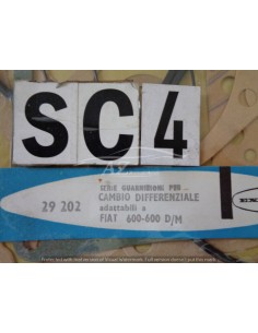 Guarnizioni cambio Fiat 600 D M 29202 -  Az Ricambi  Sei alla ricerca di ricambi per la tua auto d’epoca? 2