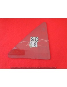 Vetro posteriore fisso sx Fiat 127 verde 2